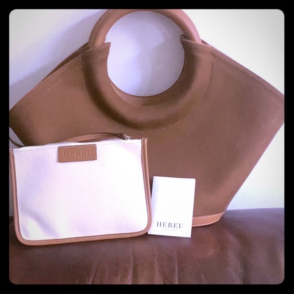 Hereu  Cabassa Round Handle Tote.